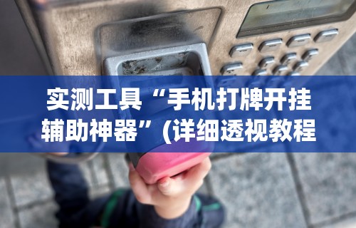 实测工具“手机打牌开挂辅助神器”(详细透视教程)-