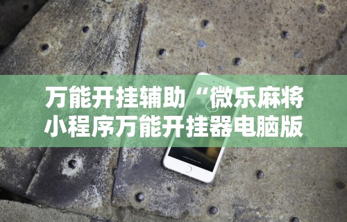 万能开挂辅助“微乐麻将小程序万能开挂器电脑版”揭秘透视辅助万能挂