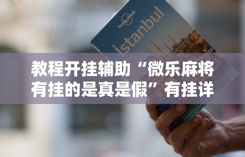 教程开挂辅助“微乐麻将有挂的是真是假	”有挂详细开挂教程