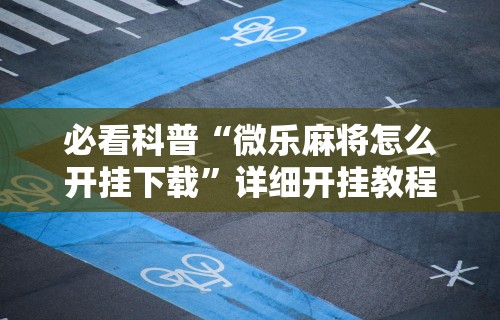 必看科普“微乐麻将怎么开挂下载”详细开挂教程