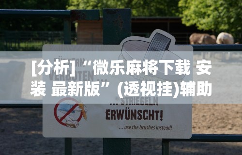 [分析]“微乐麻将下载 安装 最新版”(透视挂)辅助透视教程