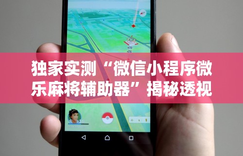 独家实测“微信小程序微乐麻将辅助器	”揭秘透视辅助万能挂