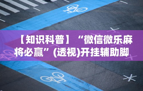【知识科普】“微信微乐麻将必赢”(透视)开挂辅助脚本+详细开挂安装教程