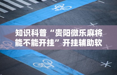 知识科普“贵阳微乐麻将能不能开挂”开挂辅助软件教程