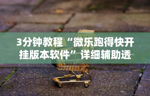 3分钟教程“微乐跑得快开挂版本软件”详细辅助透视
