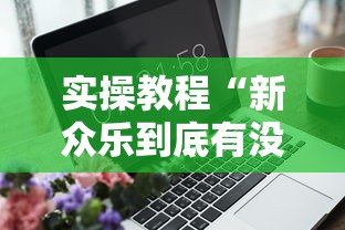 实操教程“新众乐到底有没有挂”辅助工具插件,揭秘技巧开挂