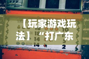 【玩家游戏玩法】“打广东麻将可以开挂不”开挂(透视)辅助教程
