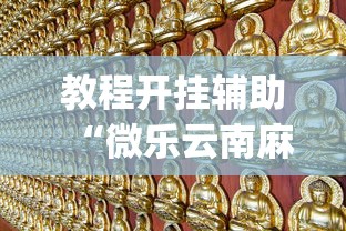 教程开挂辅助“微乐云南麻将万能开挂器”辅助挂下载”(最新开挂教程)