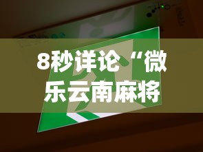 8秒详论“微乐云南麻将为什么一直输	”(果然有透视挂)